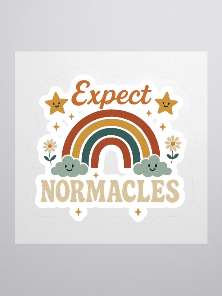 Expect Normacles Sticker product image (1)
