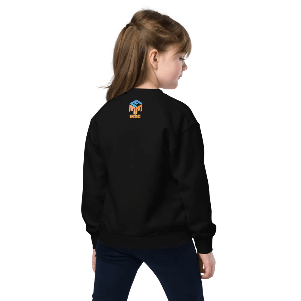 M3E Cube Gradient Youth Sweatshirt product image (10)