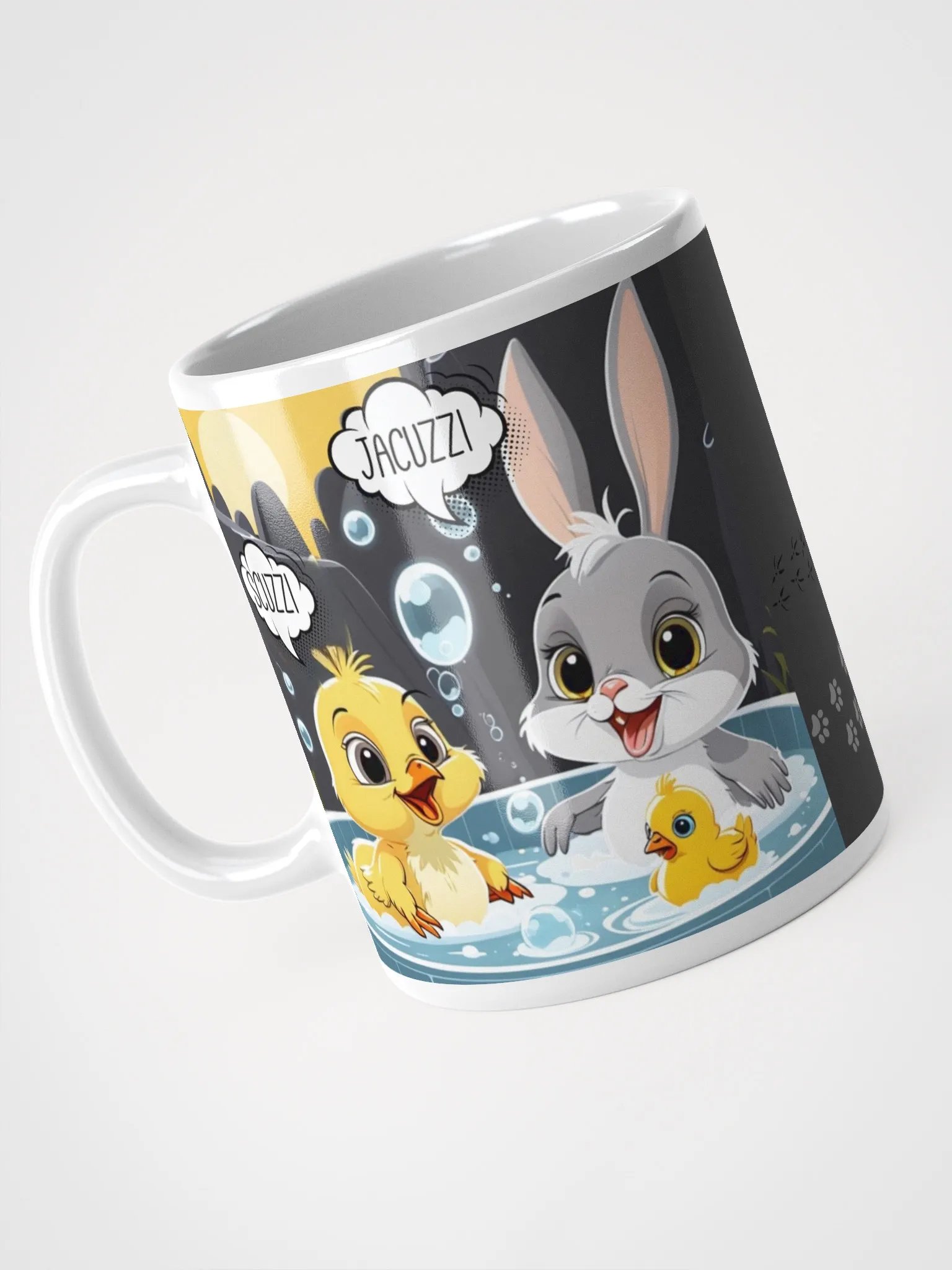 Chick ♥ Bunny Scuzzi Jacuzzi Mug product image (1)