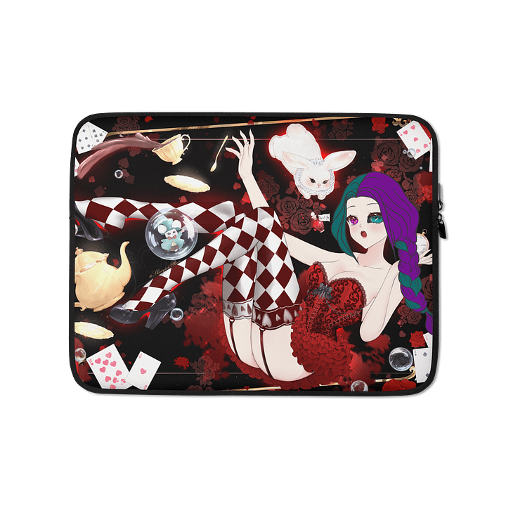 kae in wonderland laptop case product image (1)