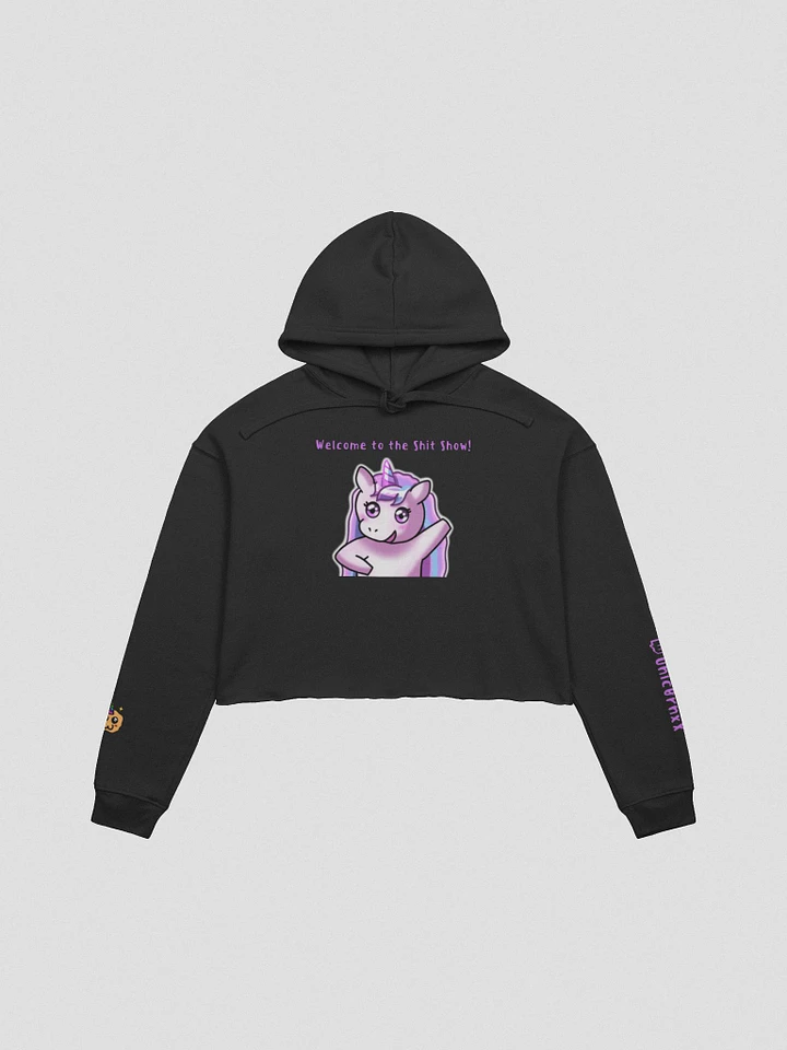 shit show Crop Hoodie product image (2)