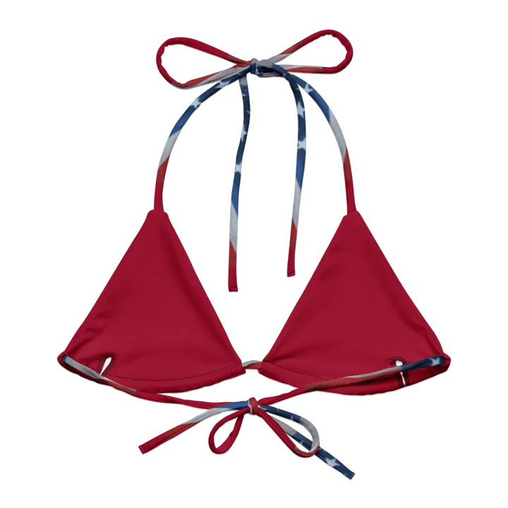 Fatherly Inspiration All-Over Bikini Top product image (2)