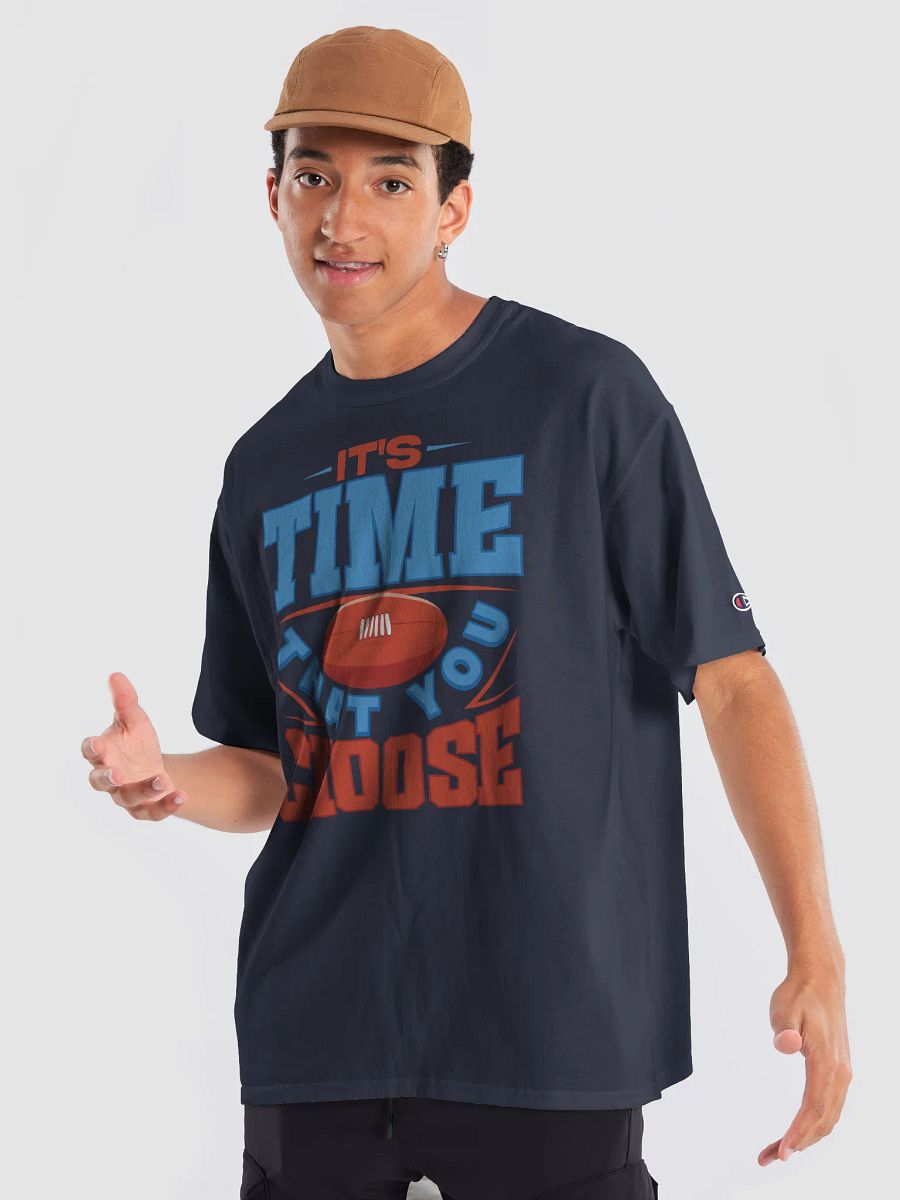 It's Time That You Choose Iconic Tee | Blue Time product image (8)