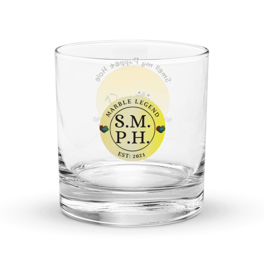 SMELL MY PUPPET HOLE ROCKS GLASS product image (2)