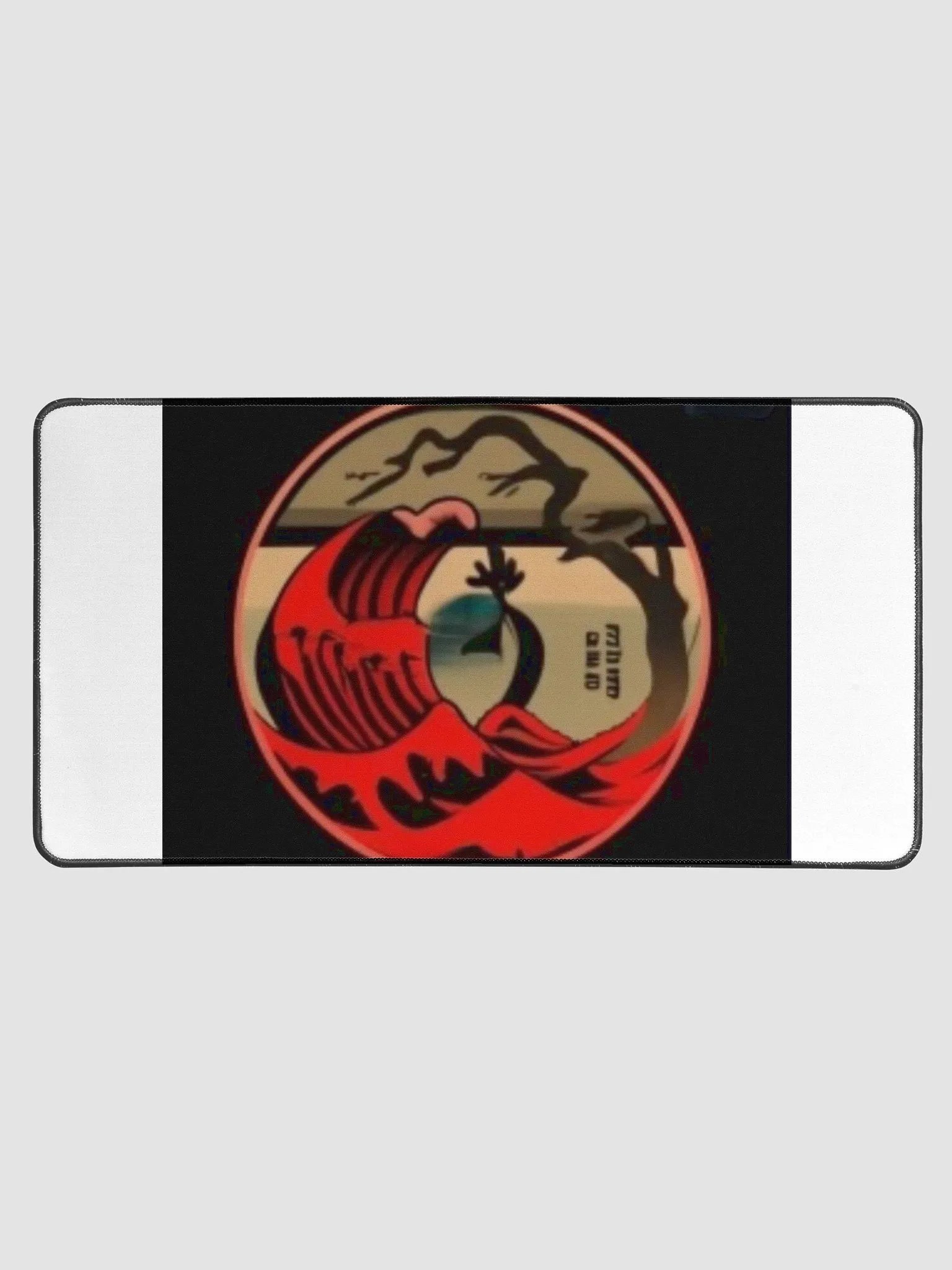 Japanese Wave Desk Mat - Enhance Your Workspace product image (1)