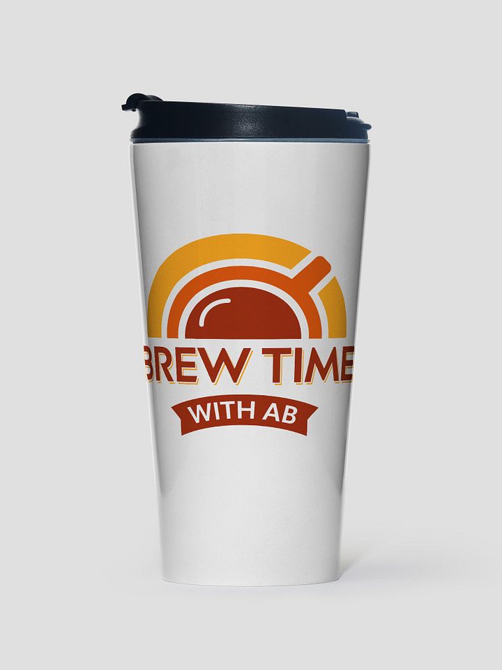 Brew Time Stainless Steel Travel Mug product image (1)