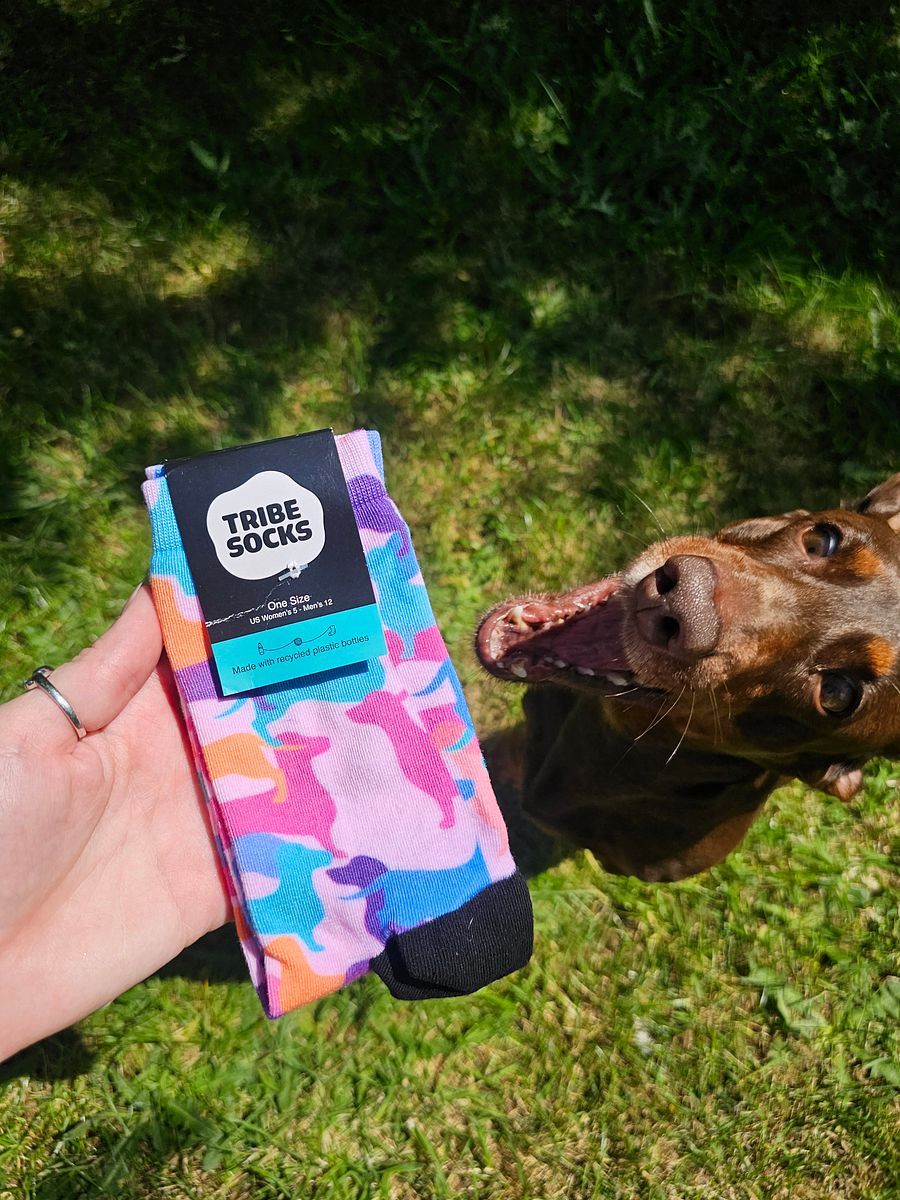 Hughie Pastel Camo Crew Socks! product image (1)
