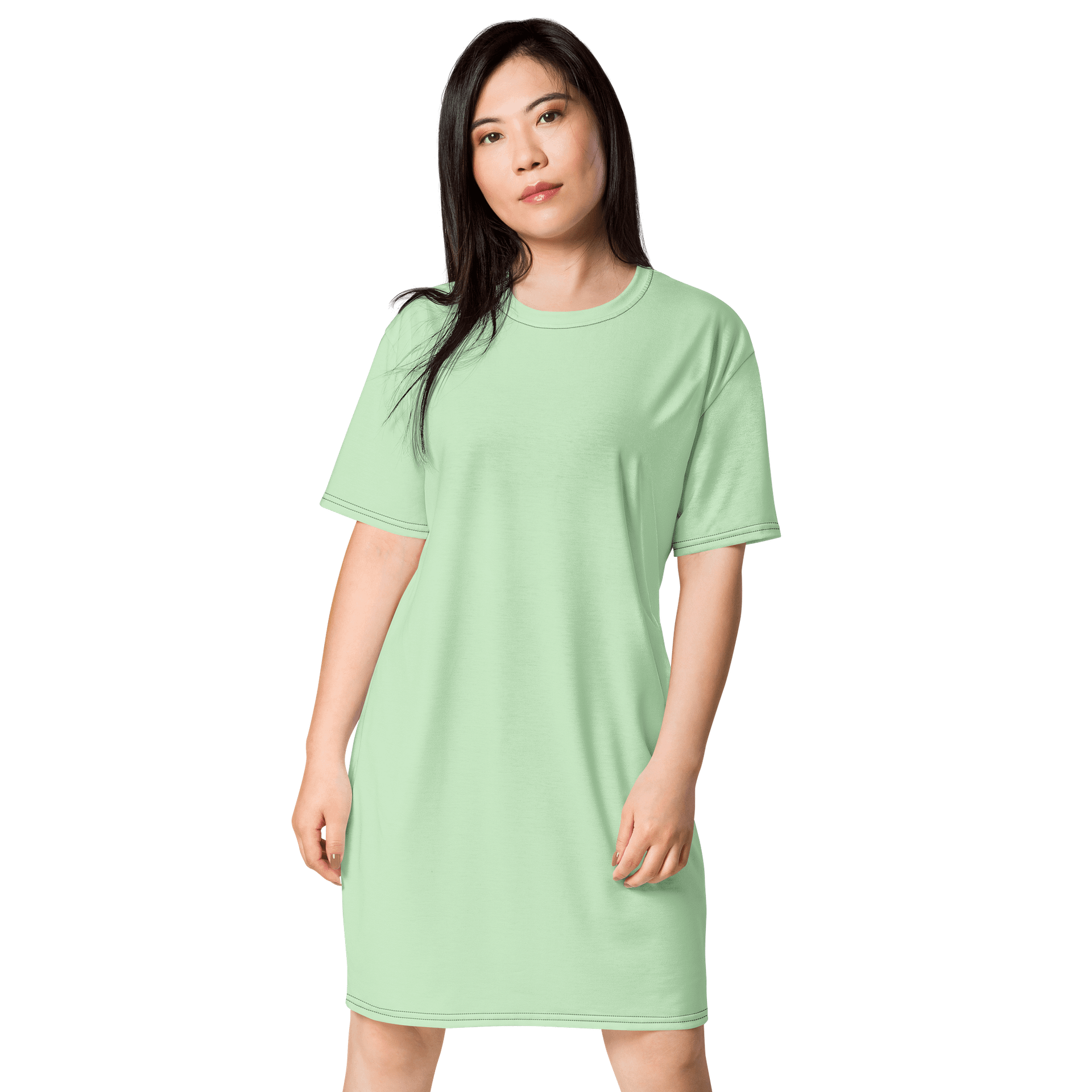 Oversized T-Shirt Dress - Vibrant Tara, Sizes 2XS-6XL product image (1)