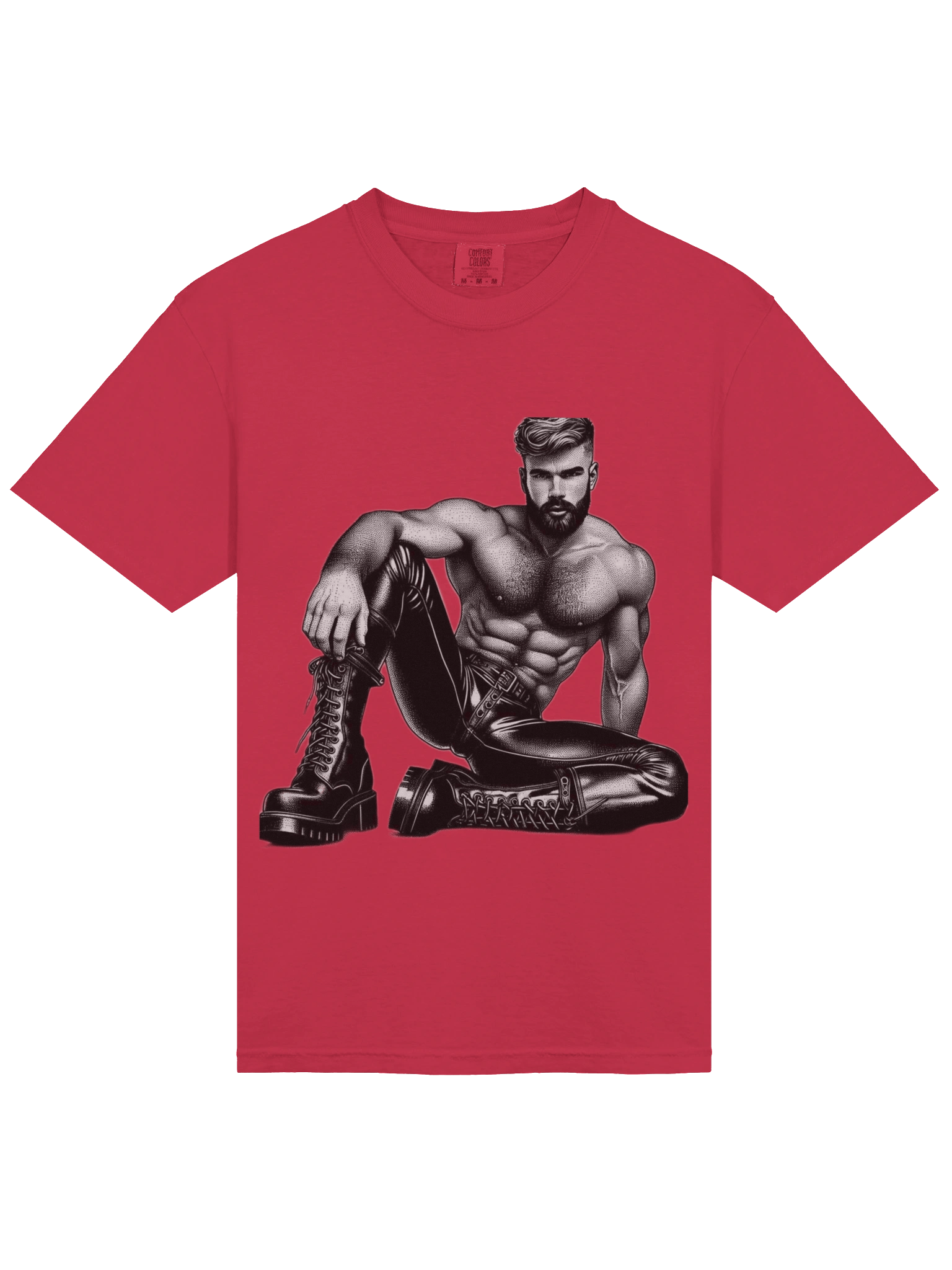 Gay Gods - Captain Ivan Gay Leather Bar Pride Berlin Graphic Design T-Shirt product image (33)