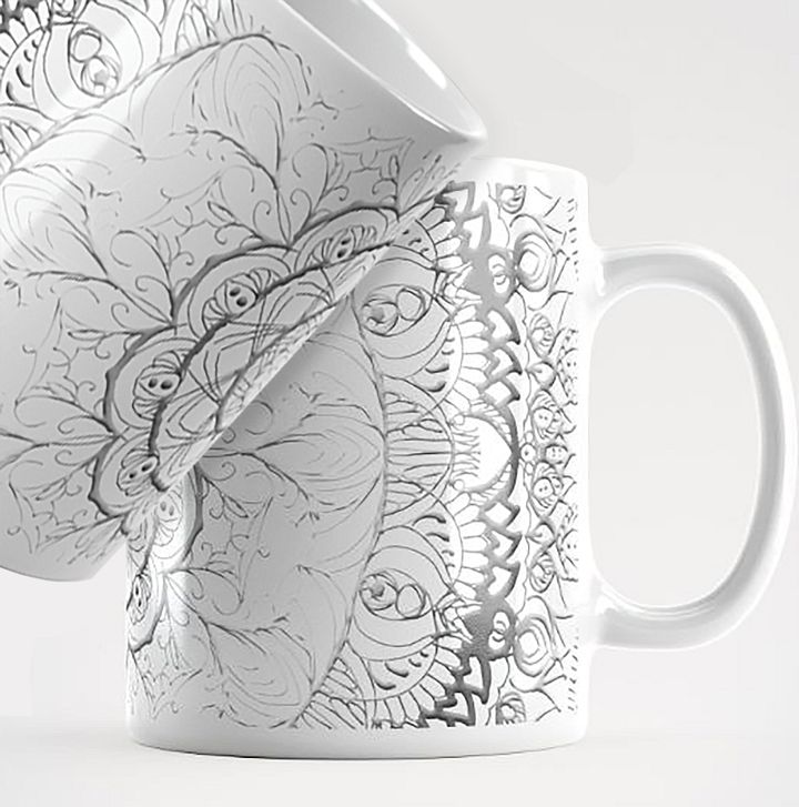 Symmetrical Serenity Mug product image (1)
