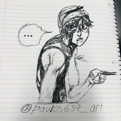 Yes it’s super off, I doodled this with pen in between note taking in class. You get what you get.

#jjbafanart #jjba #jojosb...
