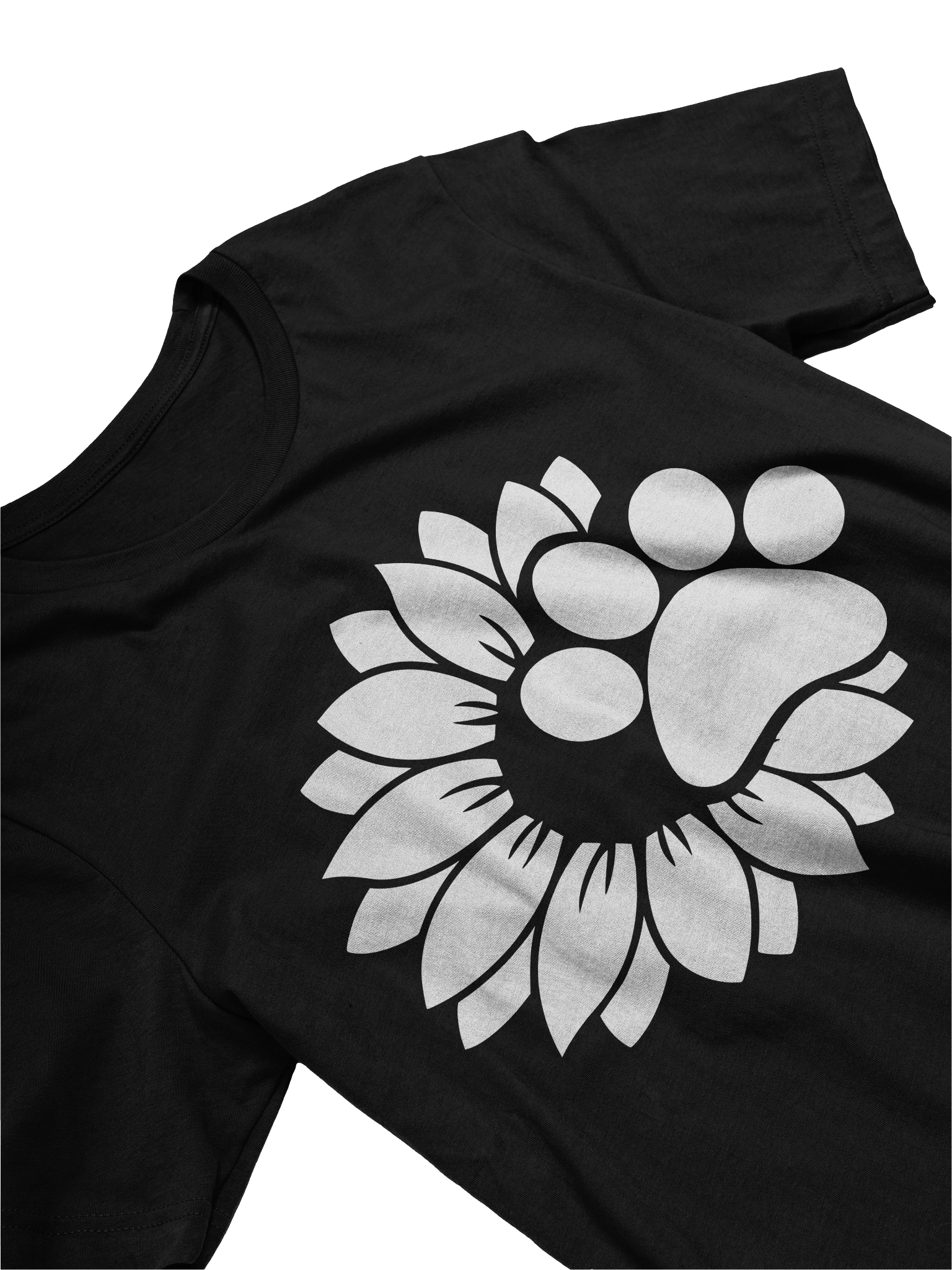 Sunflower Paw Crewneck T-Shirt product image (26)