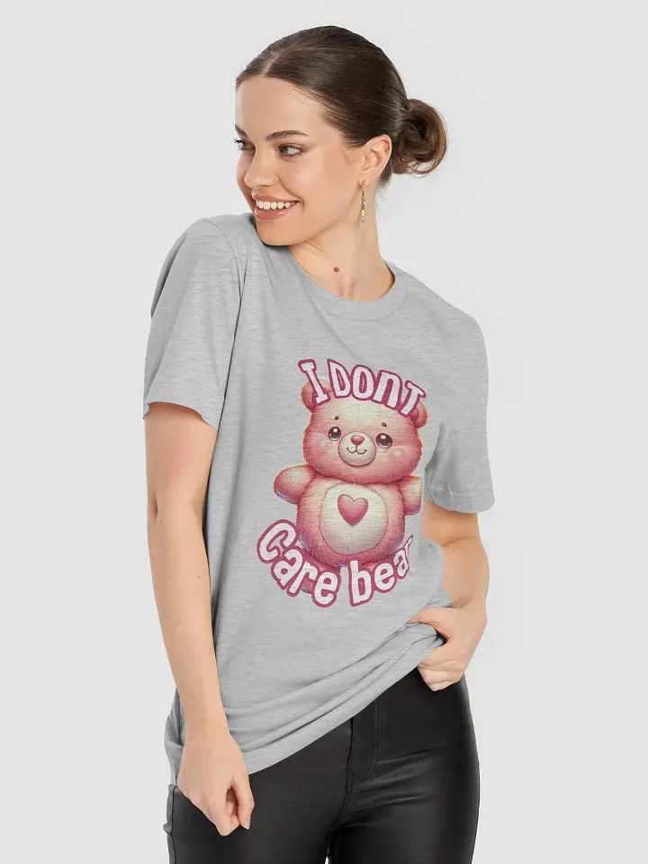 I Dont Care Bear Plush T-Shirt product image (2)