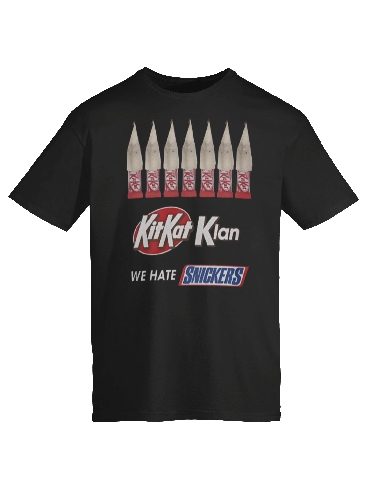 Kit Kat Klan We Hate Snickers T-Shirt product image (65)