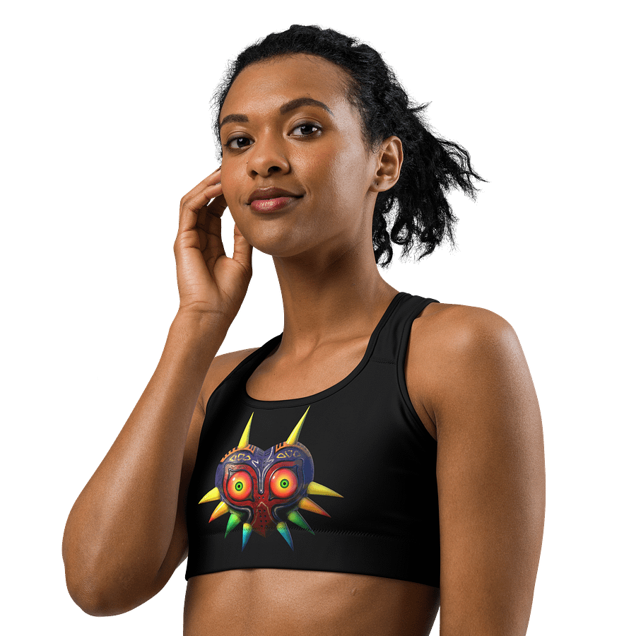 Majora's Mask Dark Sports Bra product image (2)