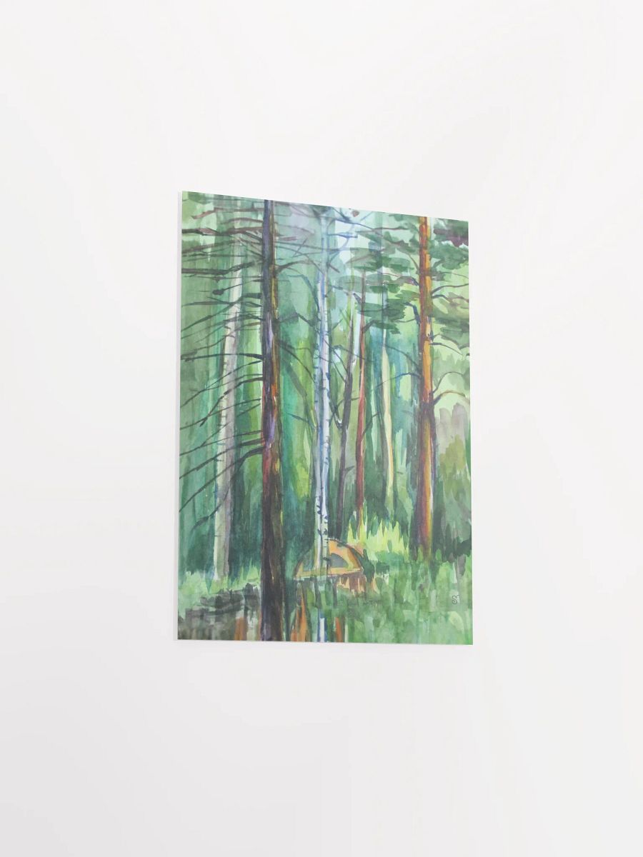 Enchanted Forest Impressions Poster - Forest Scene product image (6)