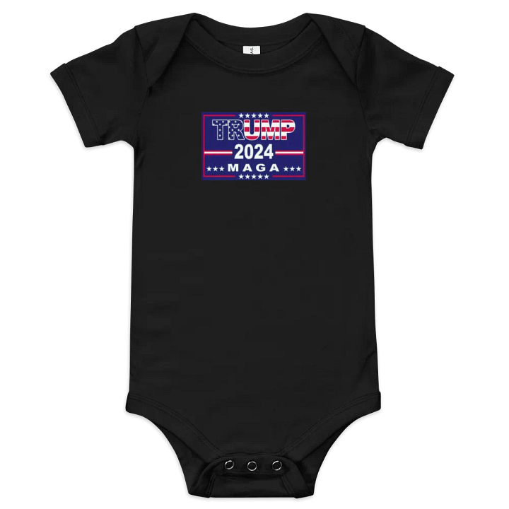Trump 2024 MAGA Baby Onesie product image (1)