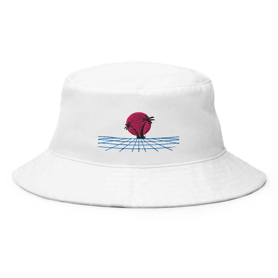 Retro Sun Palm Bucket Hat product image (1)
