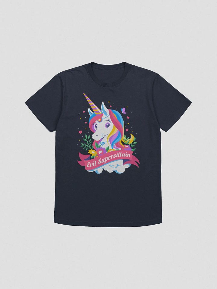 Evil Supervillain Navy T-Shirt product image (1)
