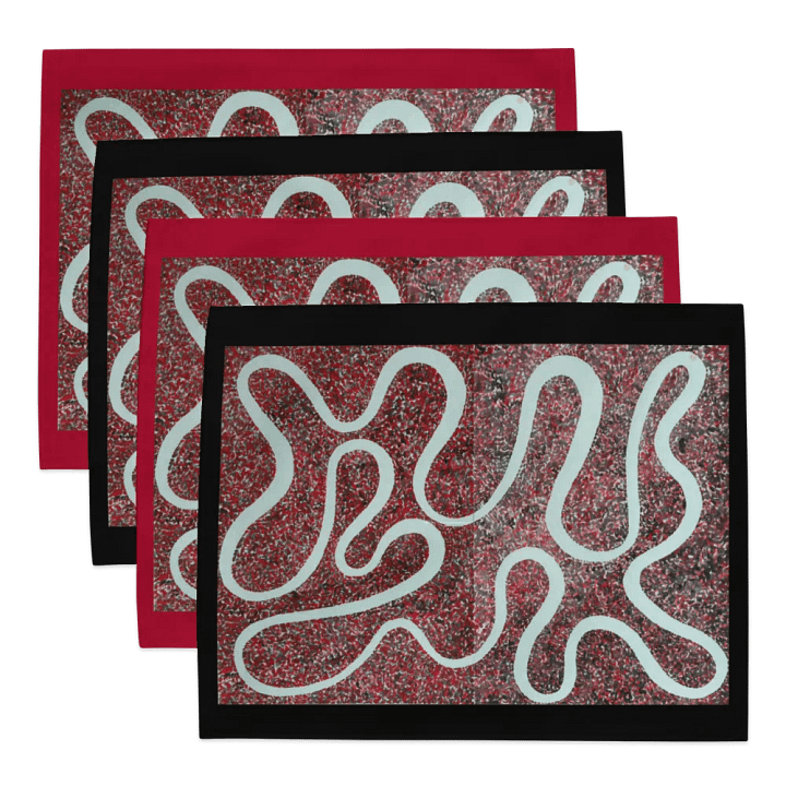 Black/Red Red/Black Placemats product image (1)