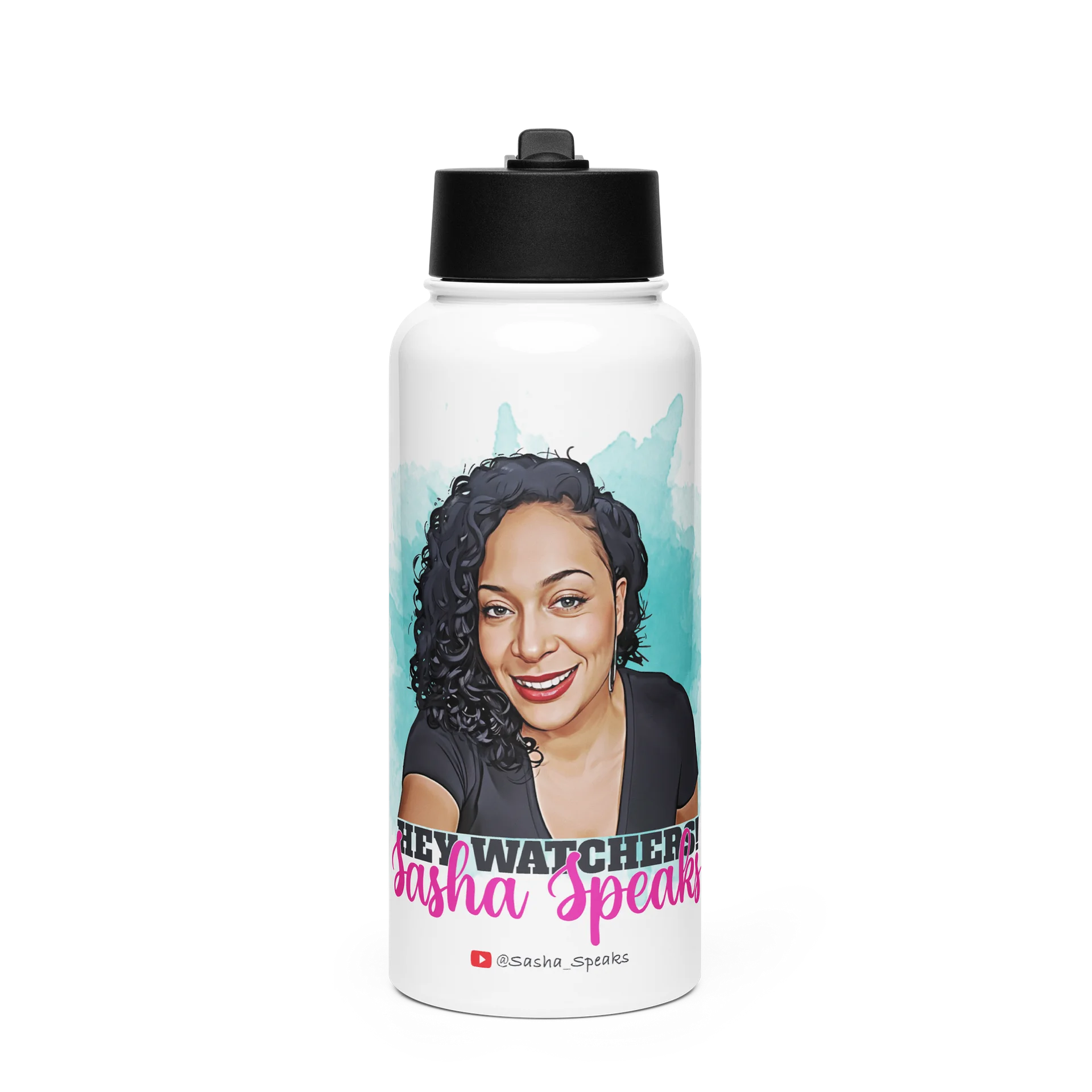 Sashas Stainless Steel Water Bottle product image (1)