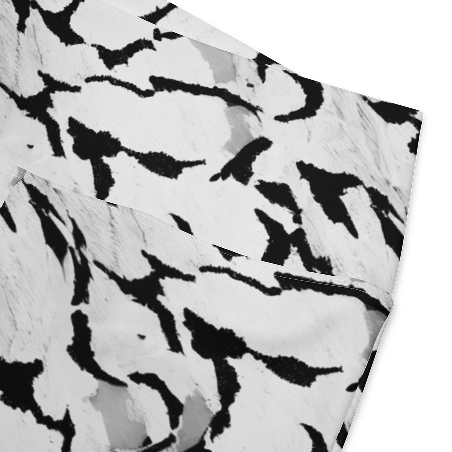 Black White Flare Leggings product image (4)