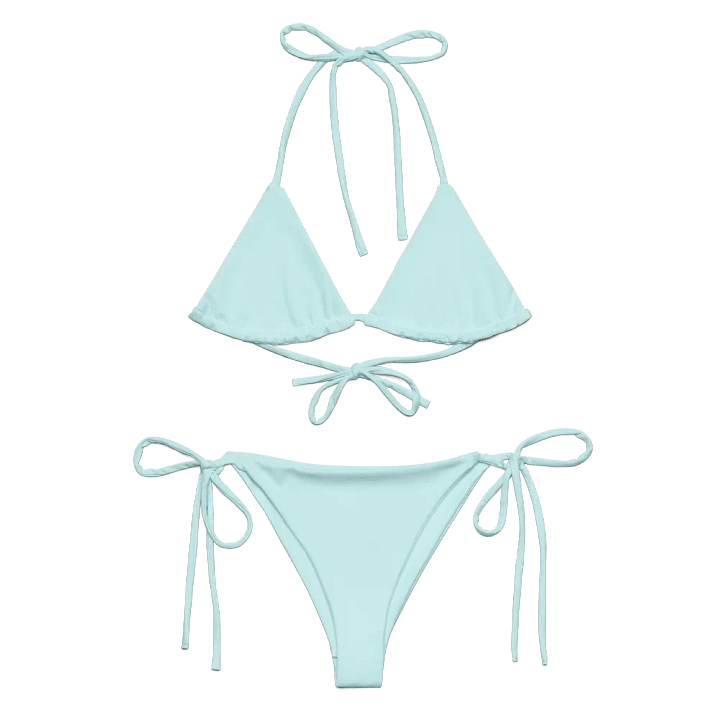 Mint Blue String Bikini product image (2)