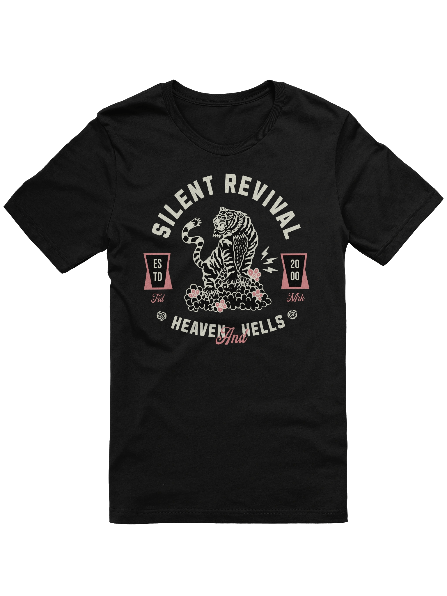 Unique Design Silent Revival Roaring Tiger T-Shirt product image (6)