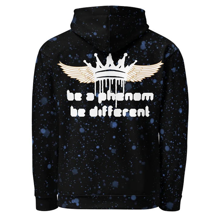 Phantom Blue Splatter hoodie product image (2)