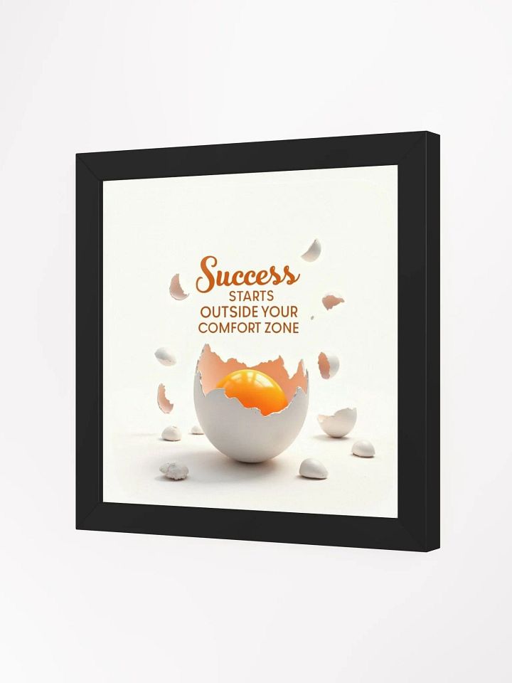 Comfort Zone Cracked Egg Framed Poster product image (2)