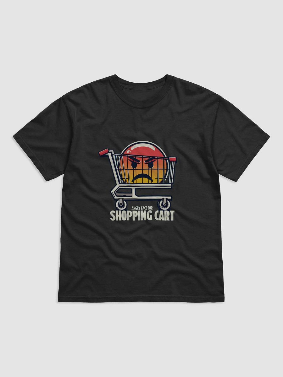 Angry Face For Shopping Cart Graphic Tee product image (1)