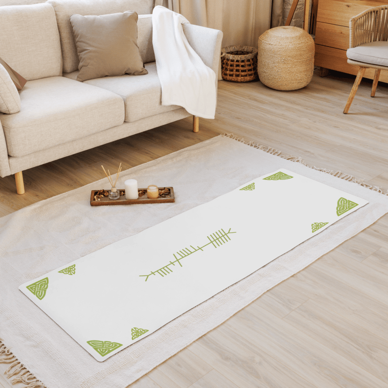 Anamchara – Ogham-Inspired Yoga Mat | Mindful Movement & Inner Harmony product image (1)
