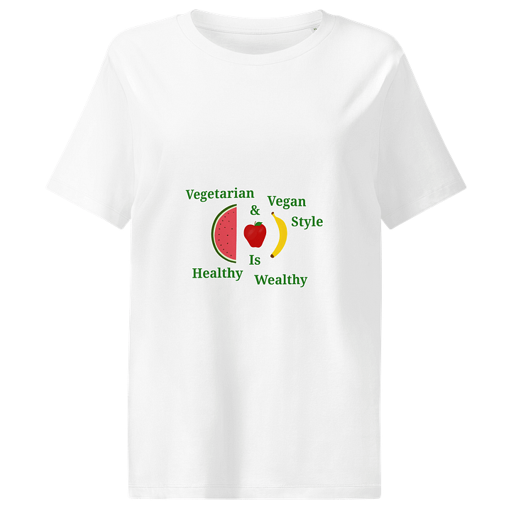 Fruitful Vegan Vibes Women's Organic Tee product image (1)