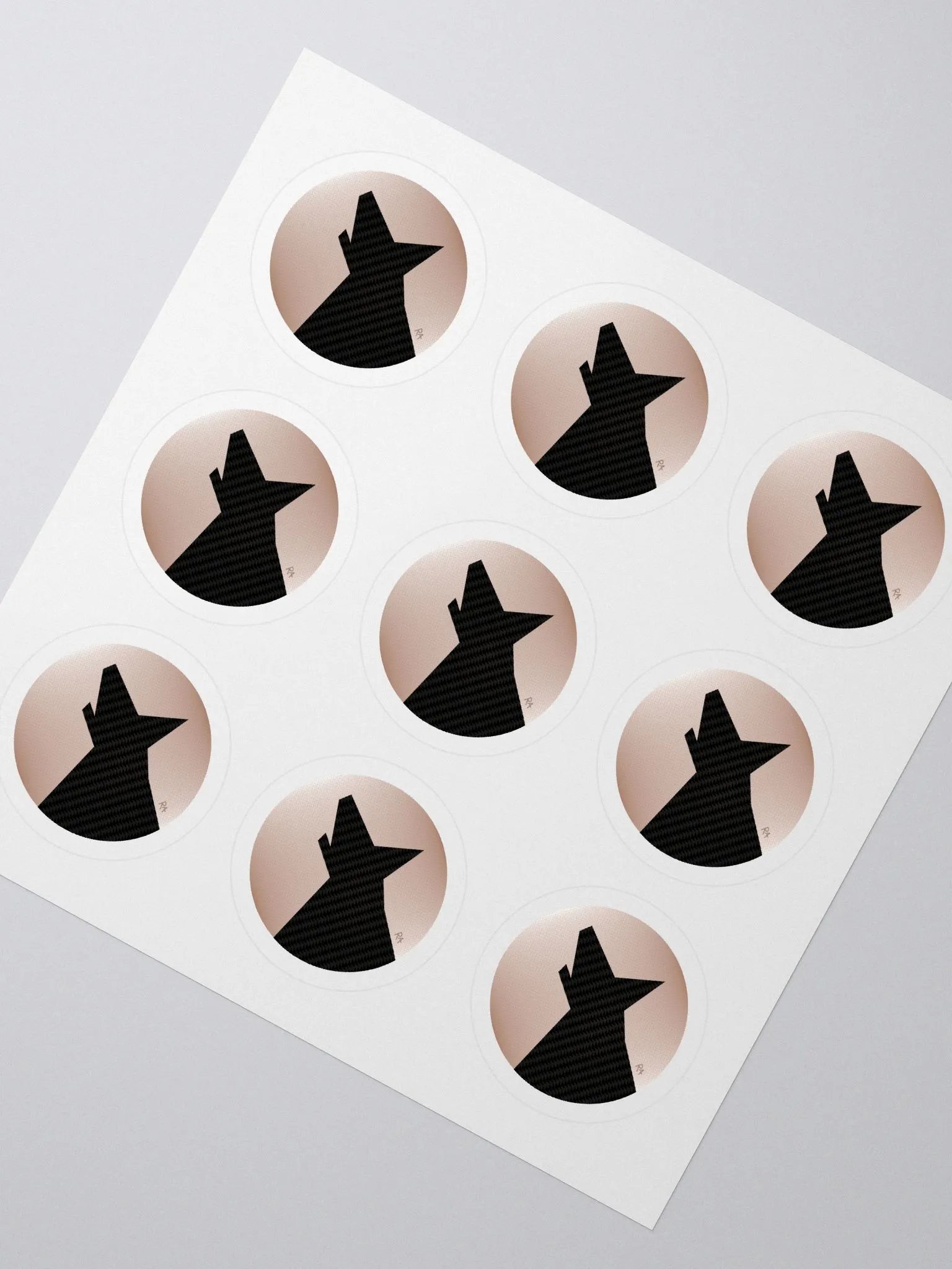 Full Moon Wolf - Sticker Set product image (2)