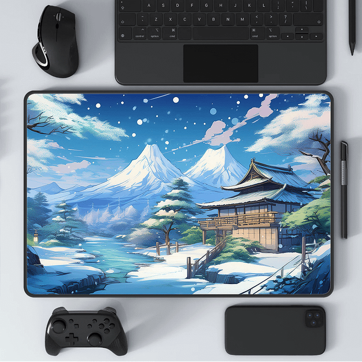Icy River Large Mouse Pad (12 x 18) product image (1)