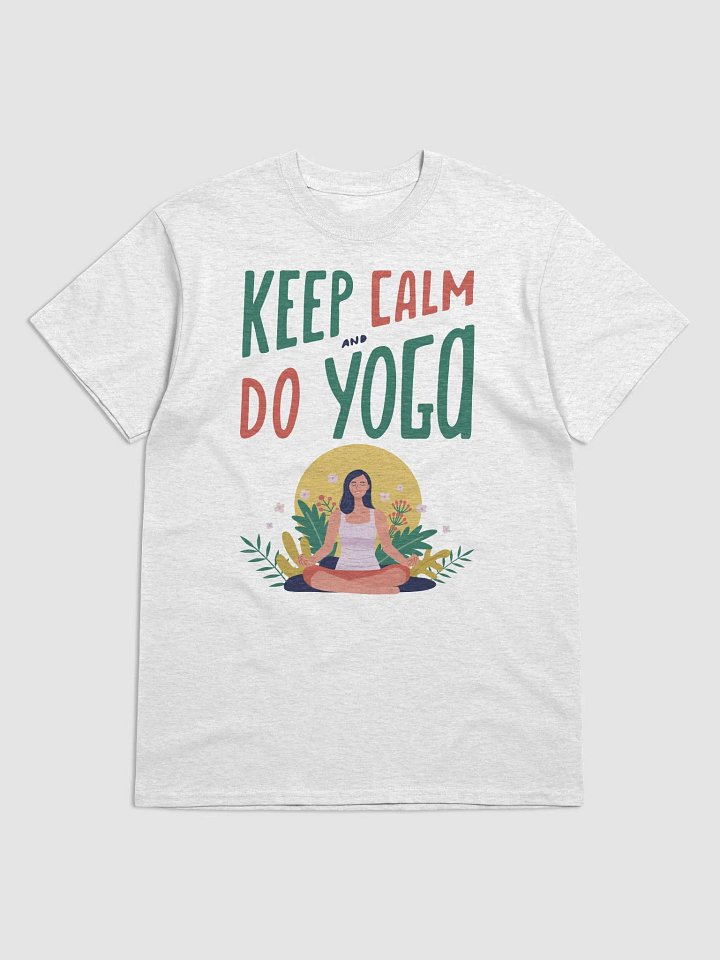 Yoga Enthusiast T-Shirt - "Keep Calm and Do Yoga" product image (7)