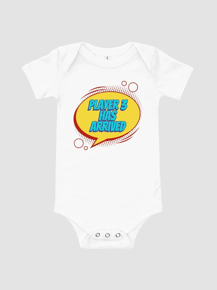 Player 3 Has Arrived Baby Onesie product image (1)