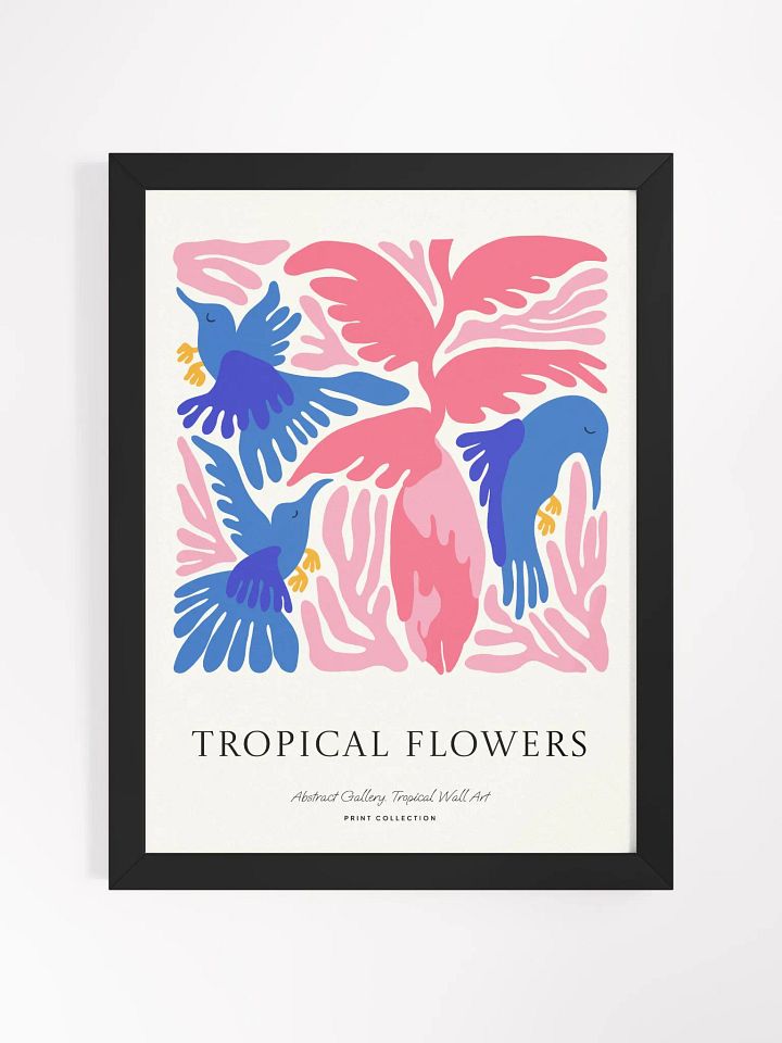 Tropical Birds Serenade - Framed Poster product image (1)