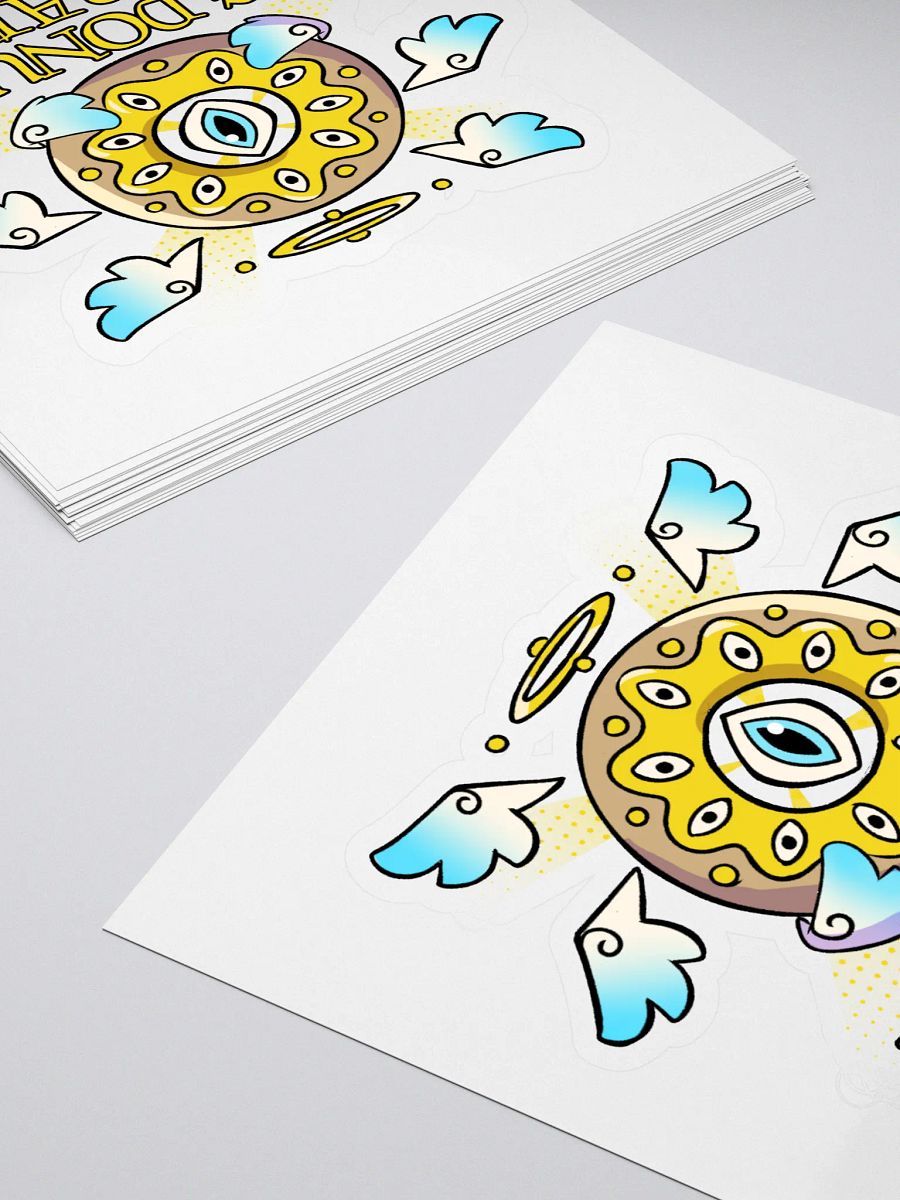 Biblically Accurate Donut Sticker product image (4)