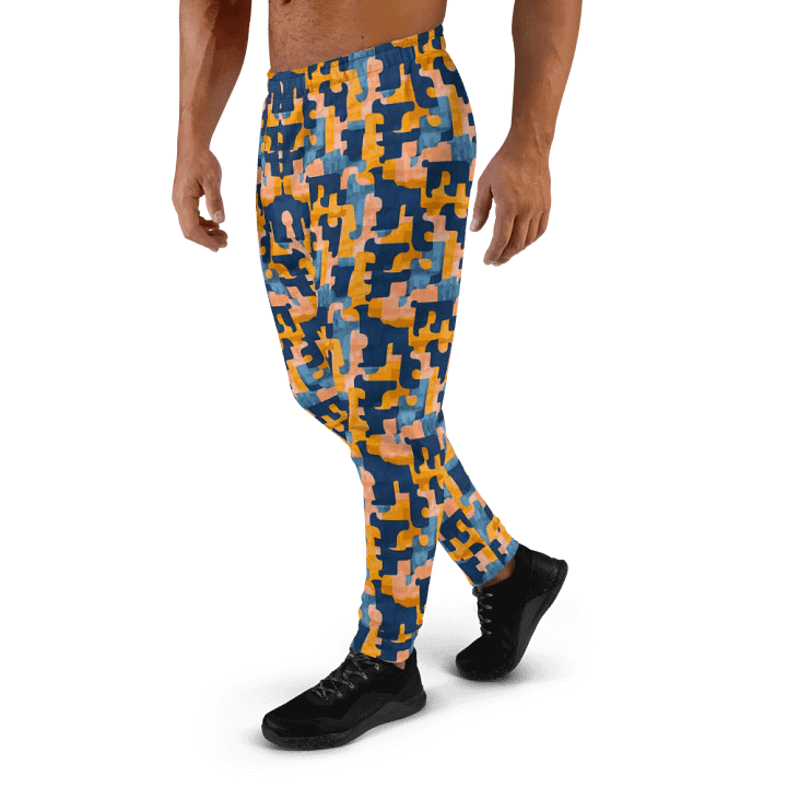 Flowing Shapes | Recycled Men's Joggers product image (2)