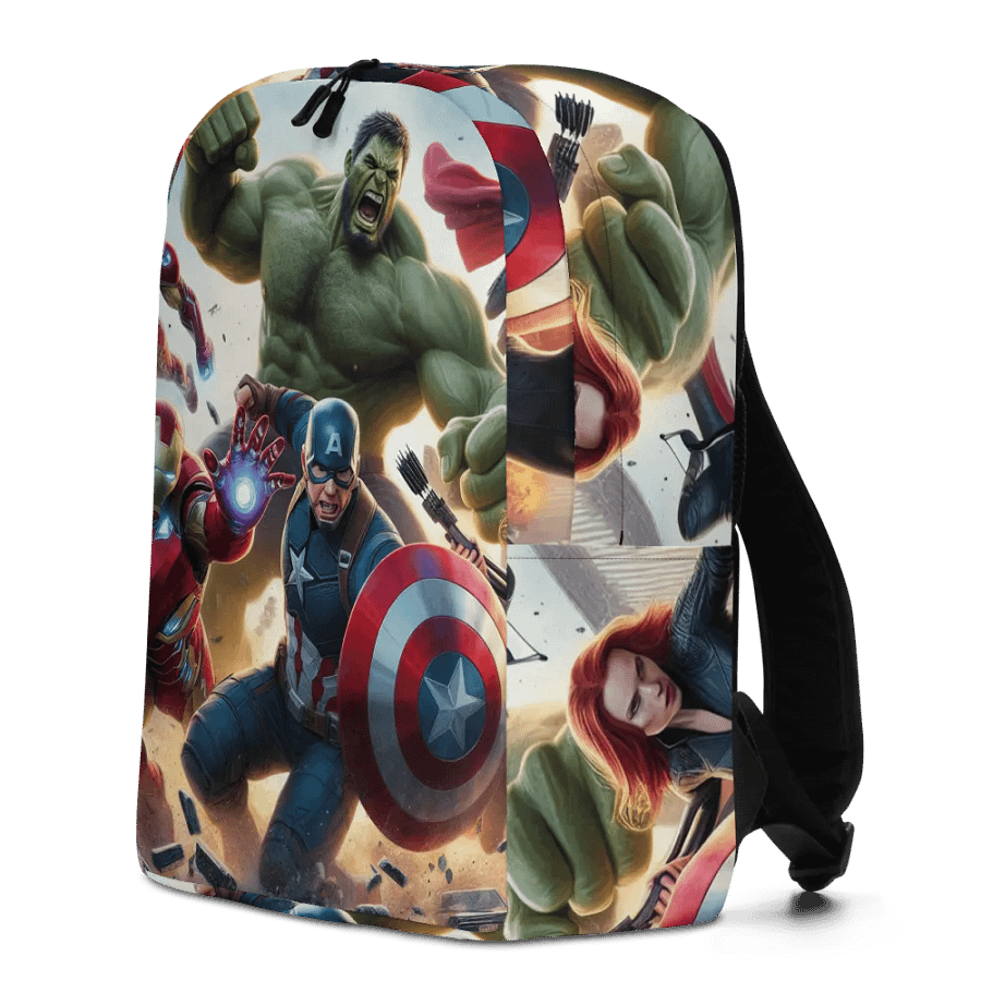Marvel Dynamic Heroes All-Over Print Backpack product image (7)