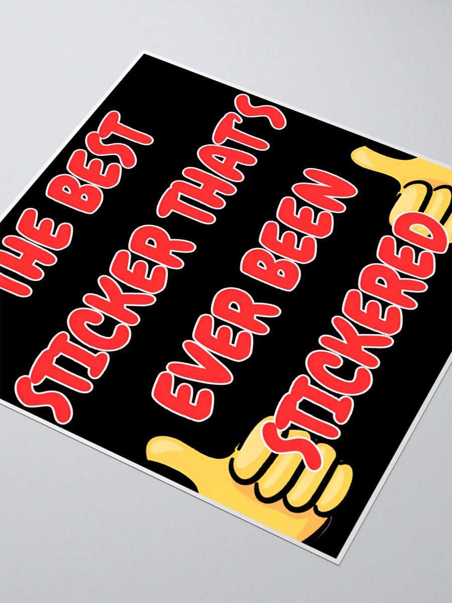 The Best Sticker product image (9)