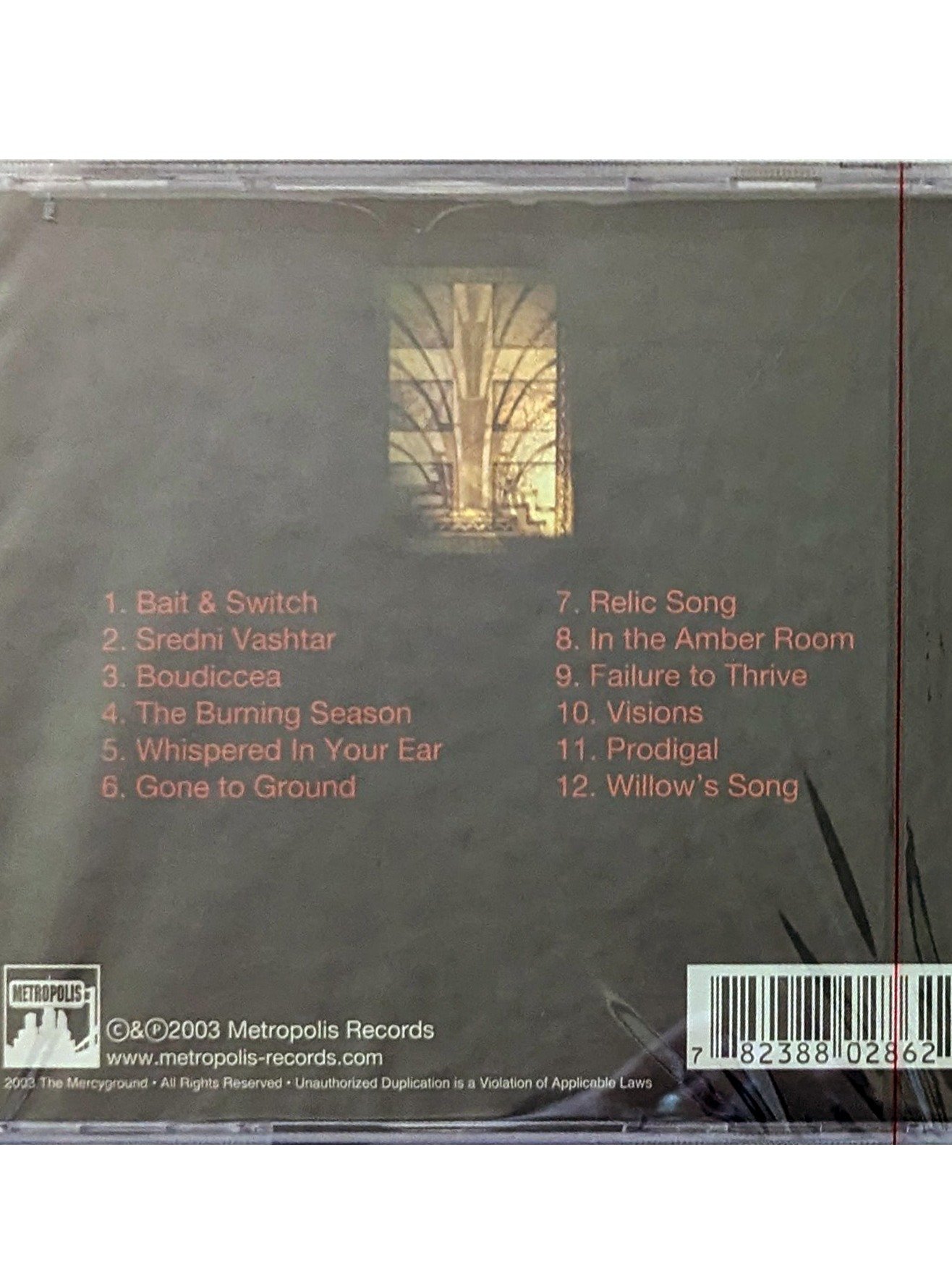 Faith and the Muse CD: The Burning Season product image (3)