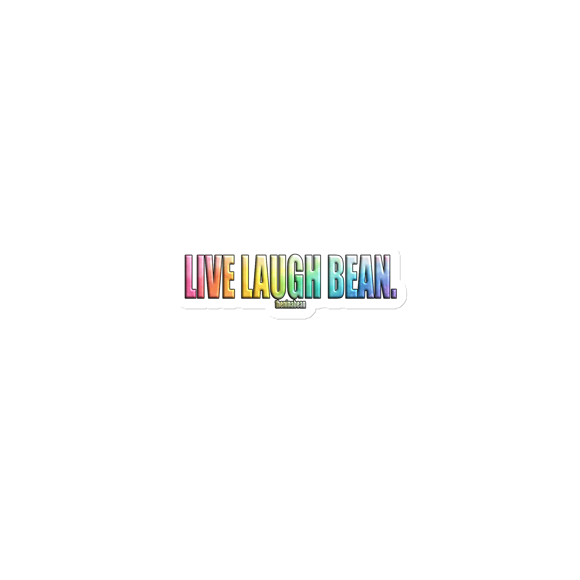 Stick o’ Bean: Live, Laugh, Magnet🧲🌈 product image (1)