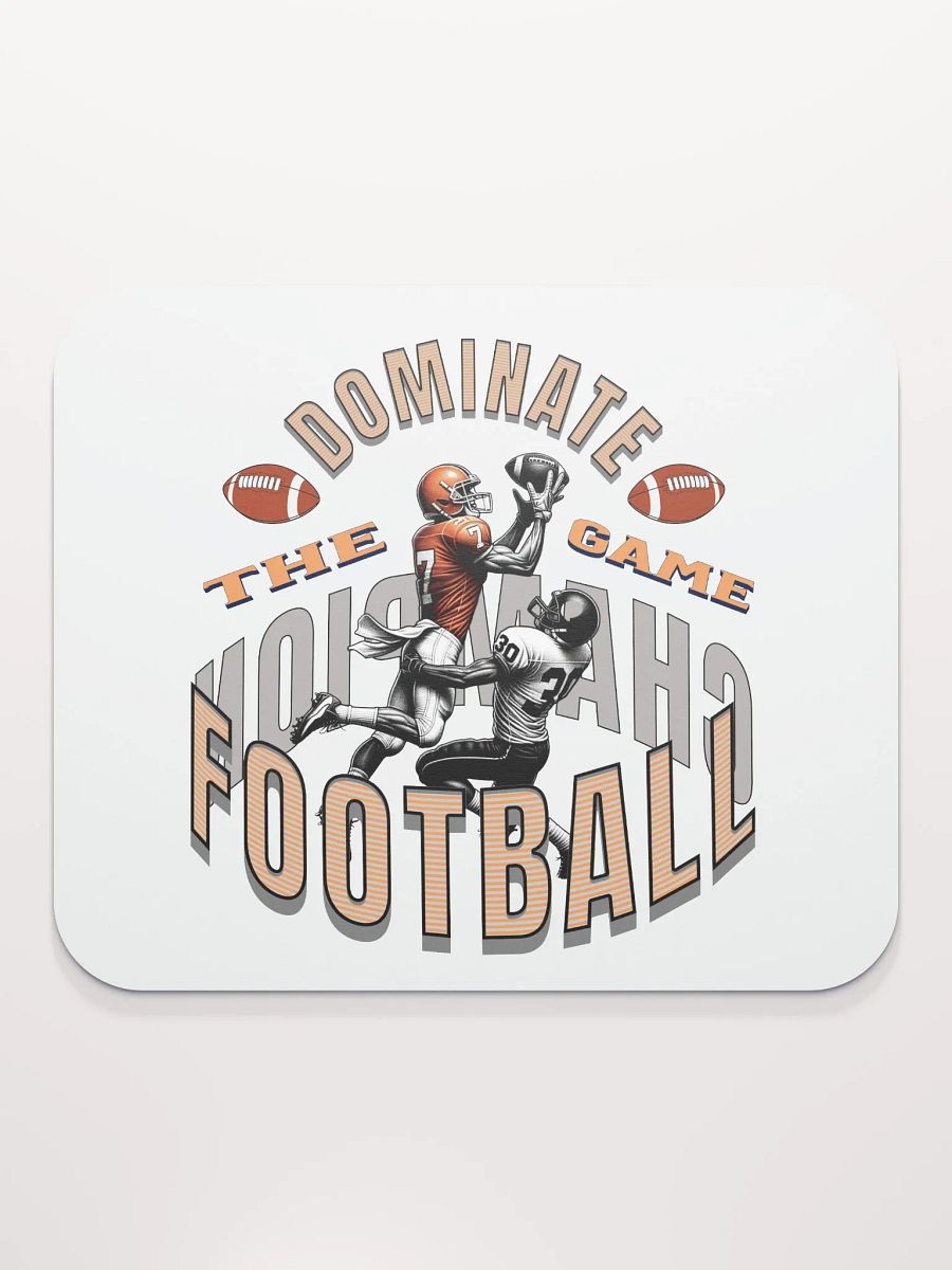 Dominate The Game Football Champion Mouse Pad product image (2)