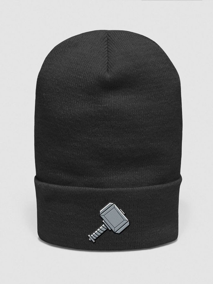Mjolnir Minimalist Graphic Beanie product image (6)