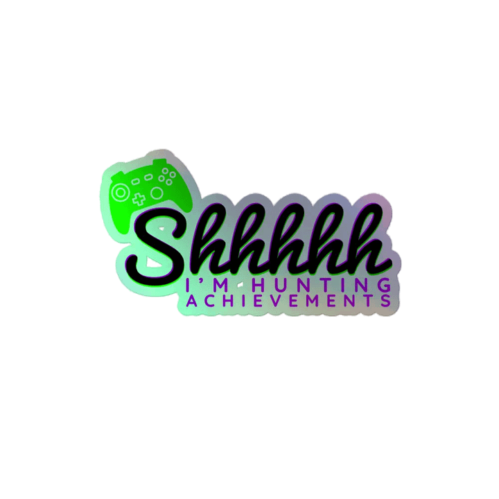 Shhhhh Holo Sticker product image (2)
