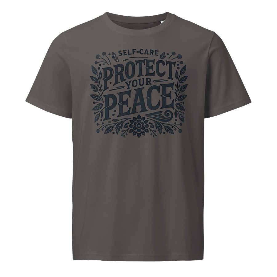 Peaceful Floral Self-Care T-Shirt product image (1)