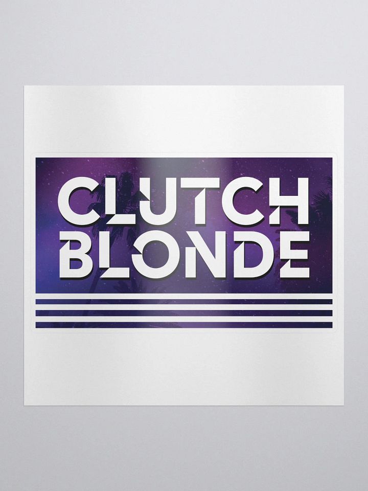 Clutch Kisscut Stickers product image (1)