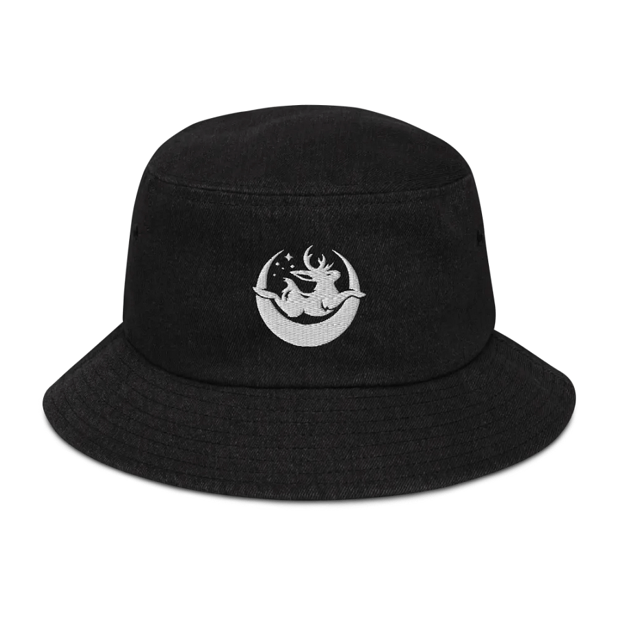 Moonbound Jackalope Denim Bucket Hat product image (4)